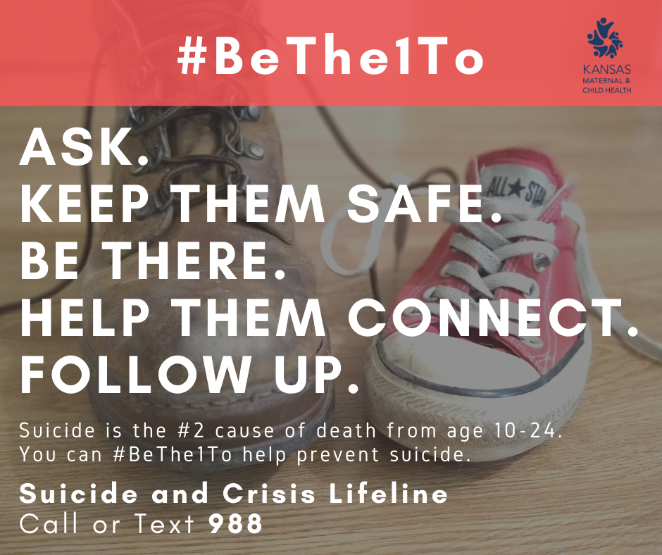 Five #BeThe1To steps graphic